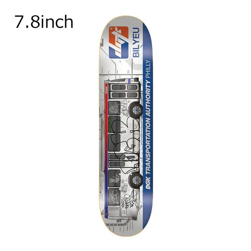 ディージーケー DGK STREET TRANSPORTATION KEVIN BILYEU 7.8 スケート