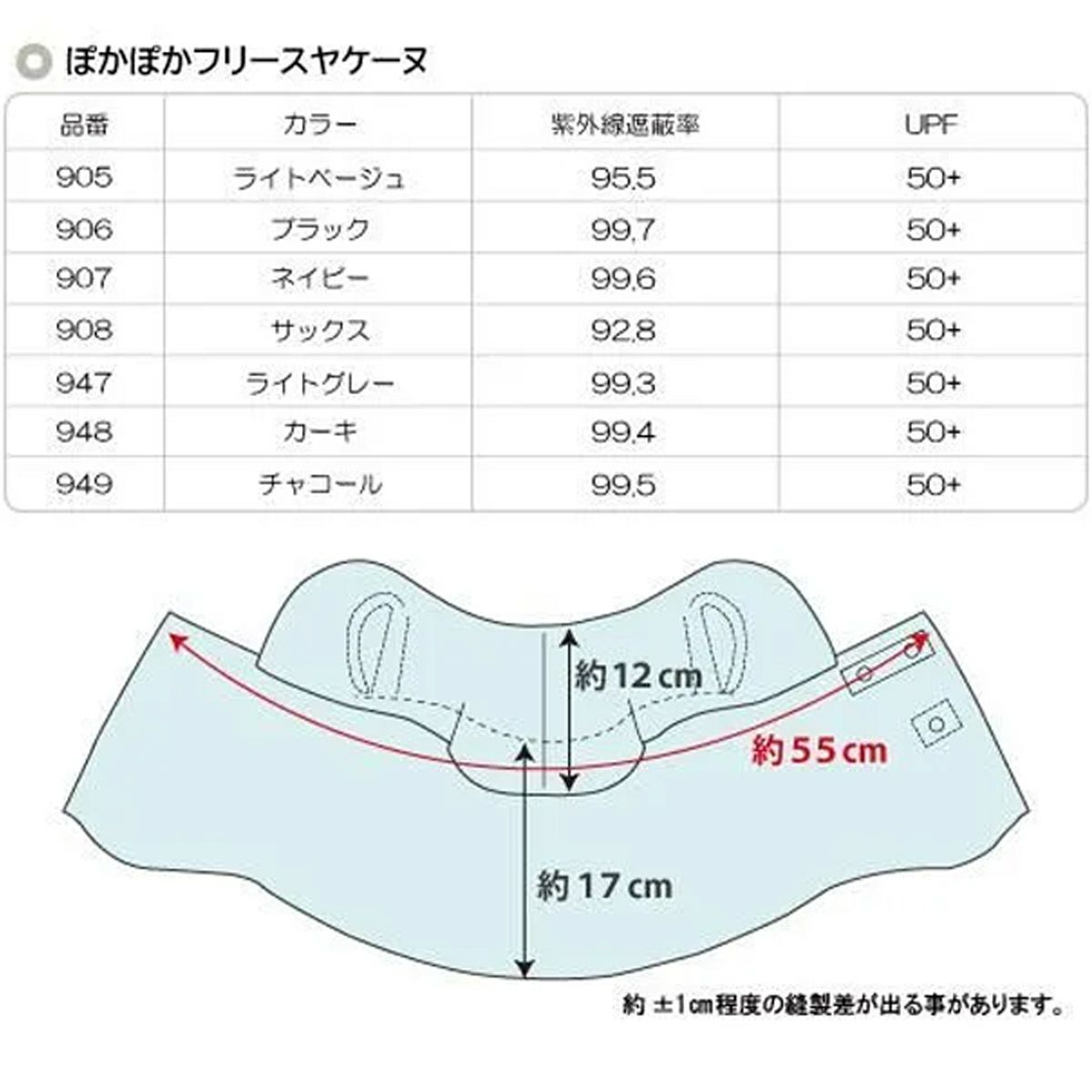 ヤケーヌYAKENUアウトドアカジュアルフェイスカバーフェイスカバーぽかぽかフリースヤケーヌ(スナップ式/鼻芯/耳付/防寒タイプ)90725FA秋冬