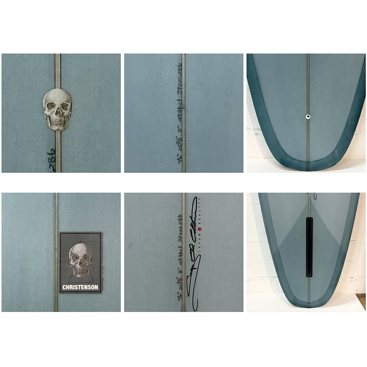 CHRISTENSONクリステンソンサーフィンサーフサーフボード板ミッドレングスULTRATRACKER76ティントカラージャパンクオリティーMP71JP000286