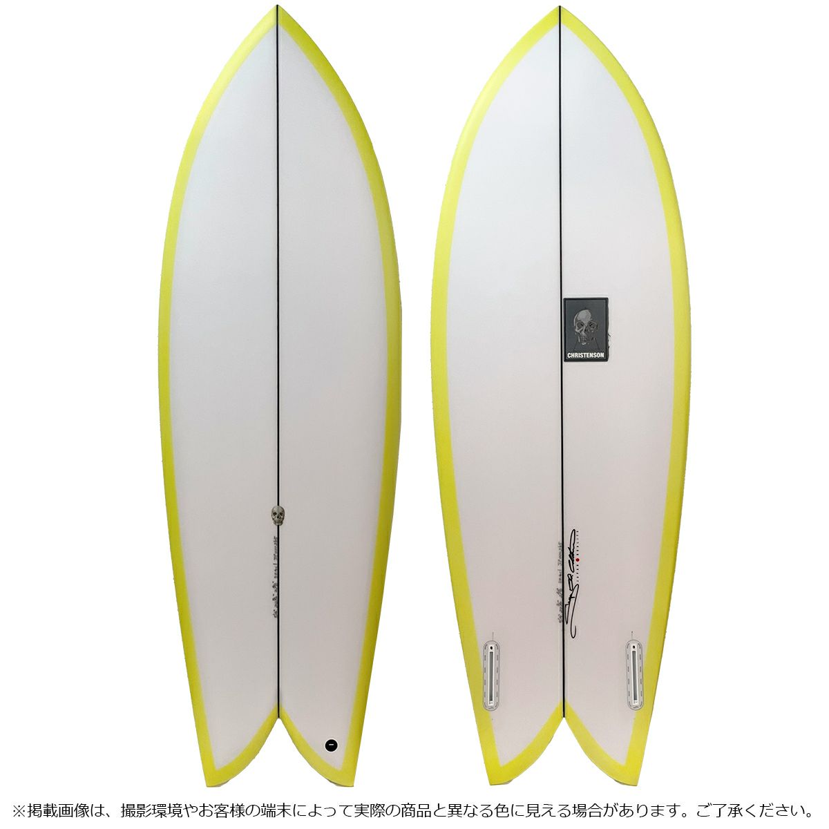 CHRISTENSONクリステンソンサーフィンサーフサーフボード板ツインFISH54レールカラージャパンクオリティーMP72JP000265