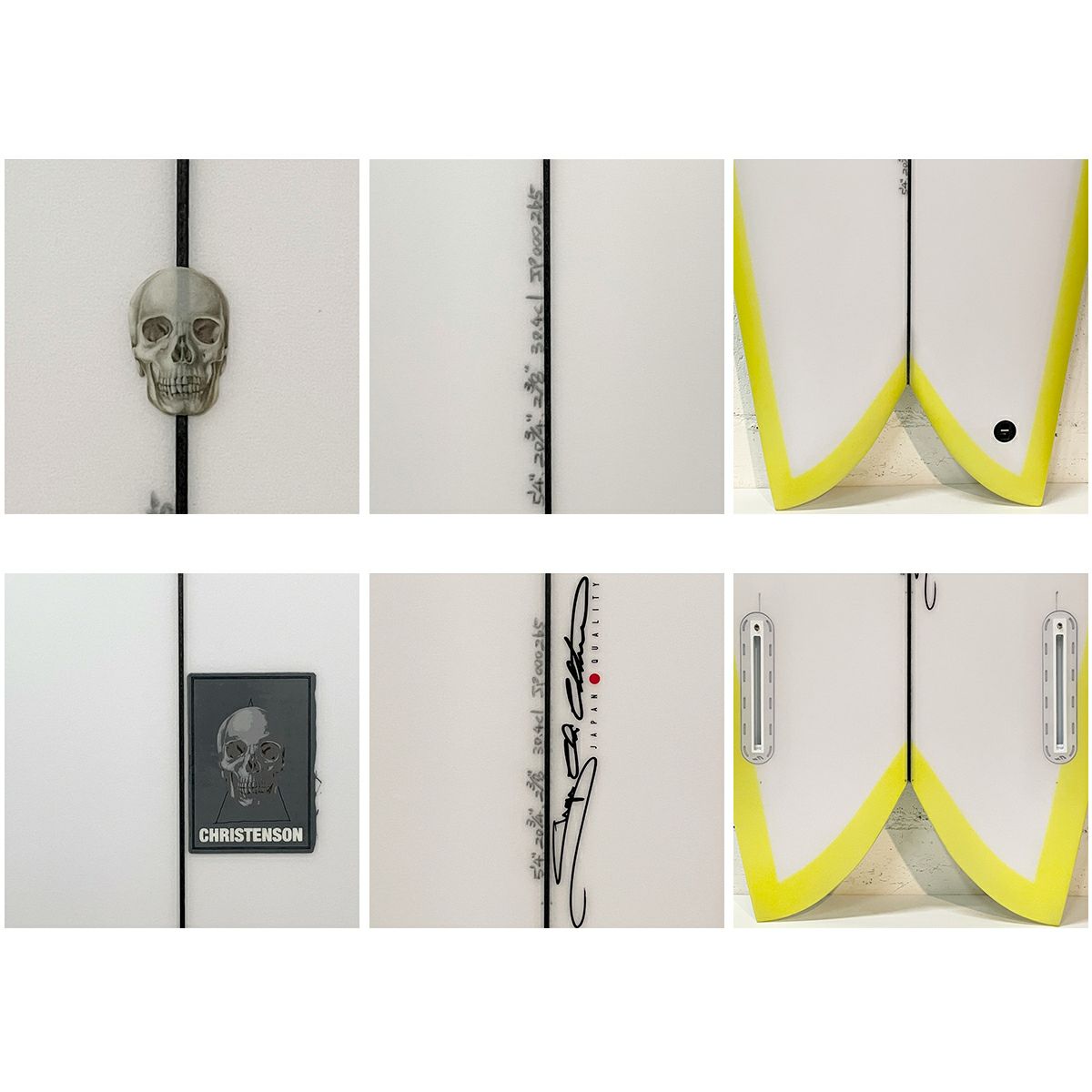 CHRISTENSONクリステンソンサーフィンサーフサーフボード板ツインFISH54レールカラージャパンクオリティーMP72JP000265