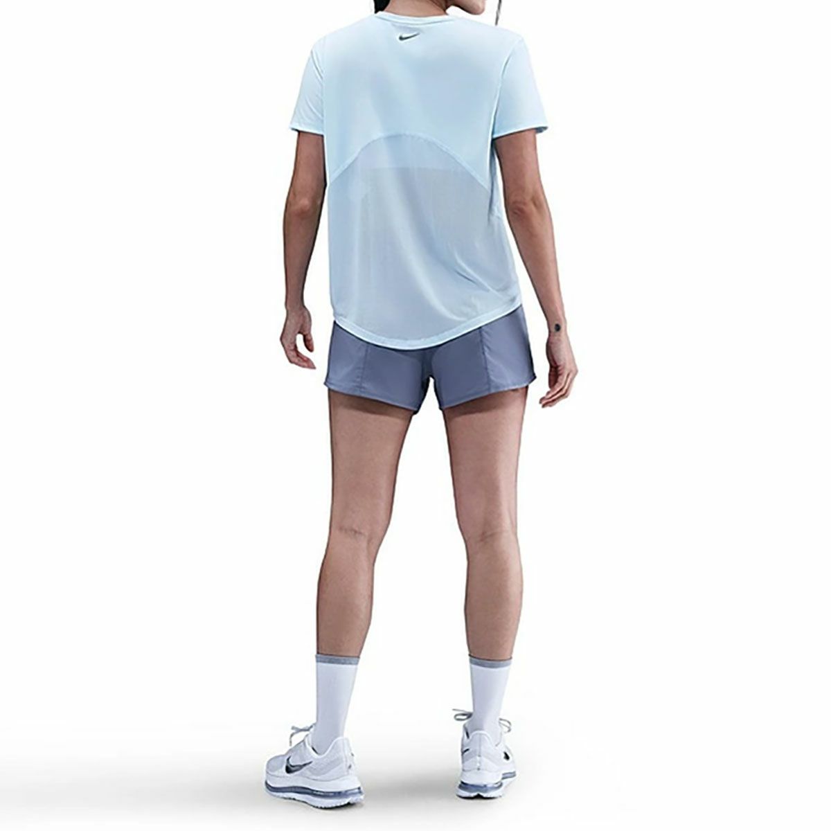 ナイキNIKEランニングウェアボトムスショートハーフパンツ短パンDri-FITミッドライズルーズ8cmランニングショートパンツインナー付きHV2617-499レディース女性25HO秋冬