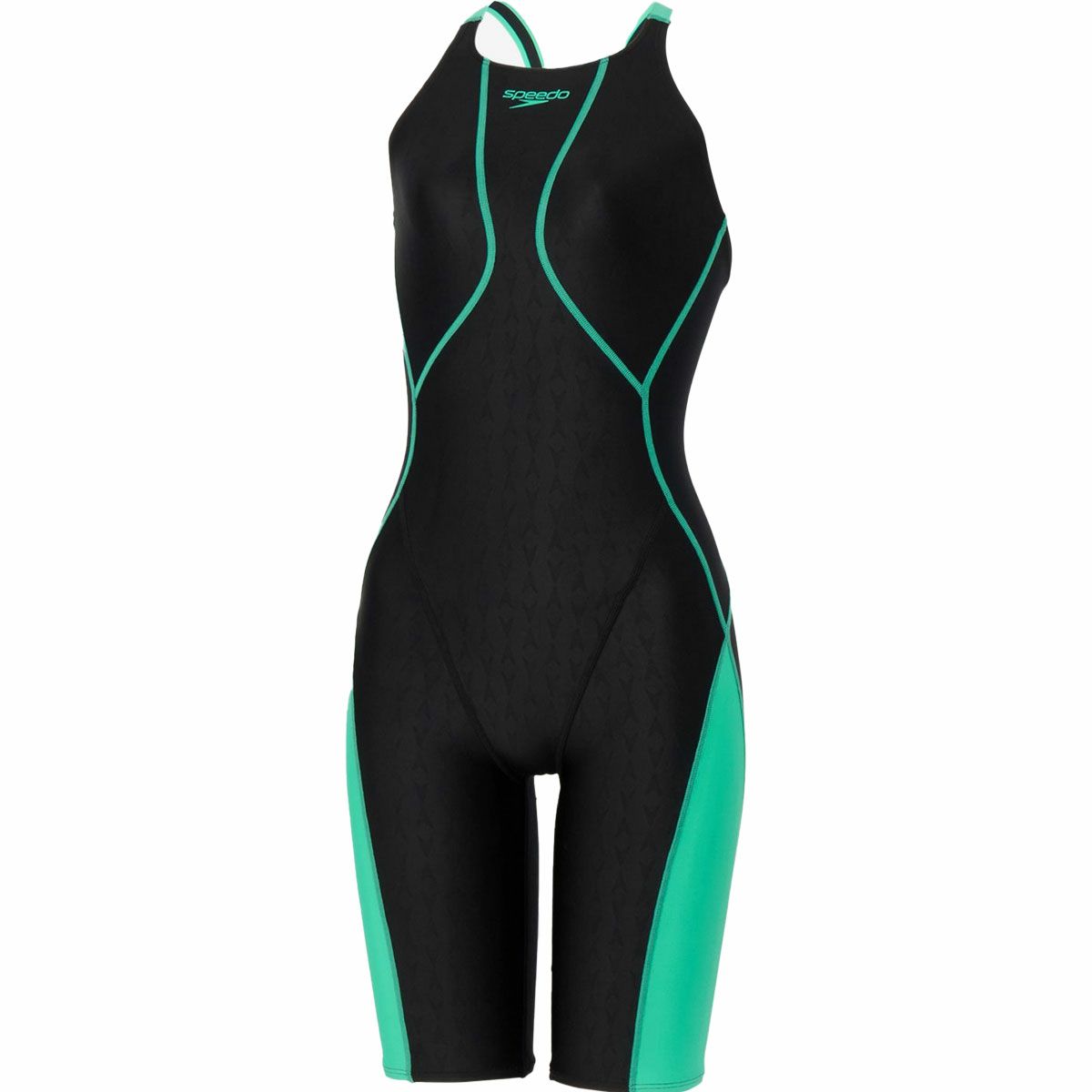 スピードSPEEDOスイムフィットネス競泳水着フレックスシグマニューオープンバックニースキン１SCW12601F-KMレディース女性26S1