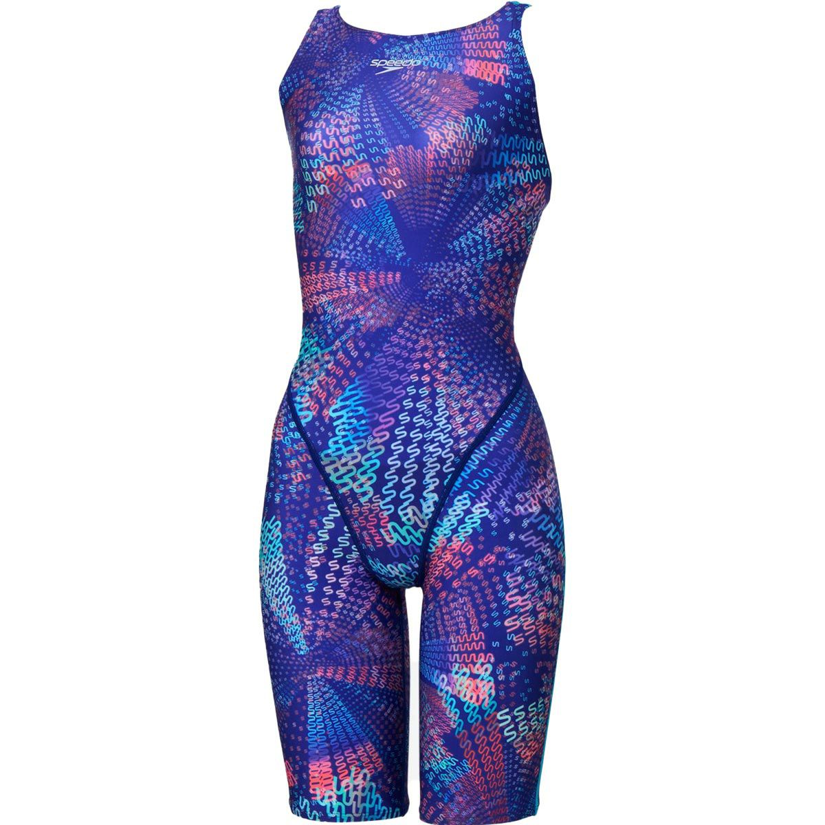 スピードSPEEDOスイムフィットネス競泳水着フレックスシグマニューセミオープンバックニースキン3SCW12608F-RBレディース女性26S1