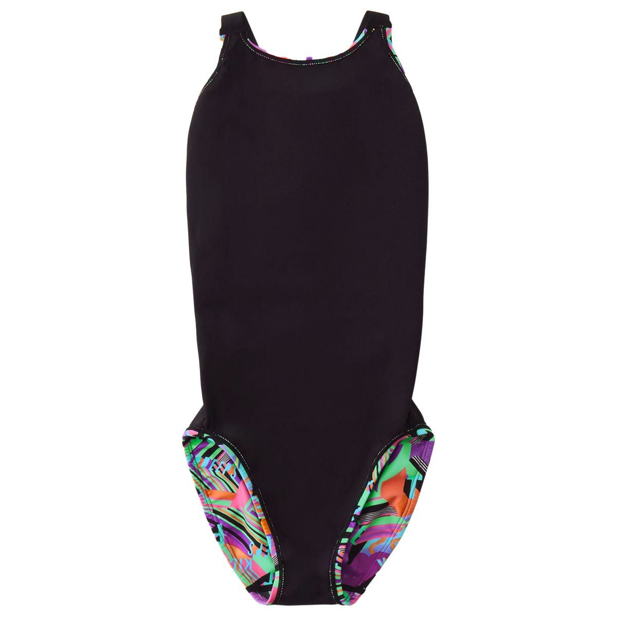 スピードSPEEDOスイムフィットネス競泳水着ワーディングストライプスターンズワイドストラップスーツSTW02606-MTレディース女性26S1