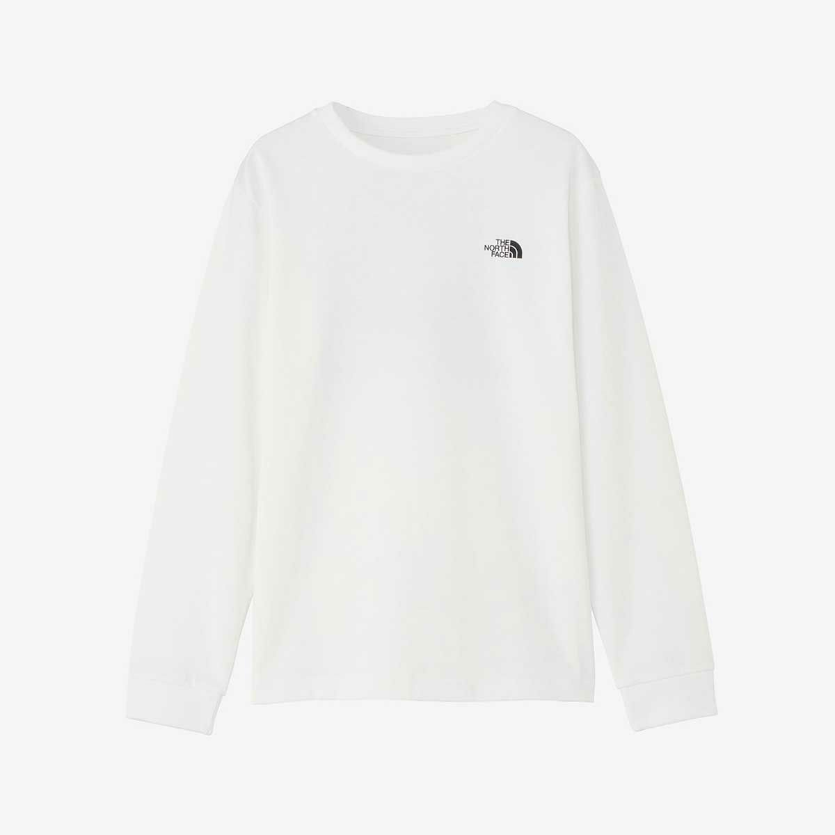 ノースフェイスTHENORTHFACEアウトドアカジュアルウェア長袖TシャツロンTロングスリーブバックスクエアロゴティーNTW32442-Wレディース女性24SP春夏