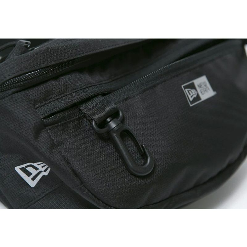 ニューエラNEWERAアウトドアカジュアル鞄バッグウエストポーチボディバッグエクスプローラーウエストバッグ3Lブラック14521334メンズレディースユニセックス26SP春夏