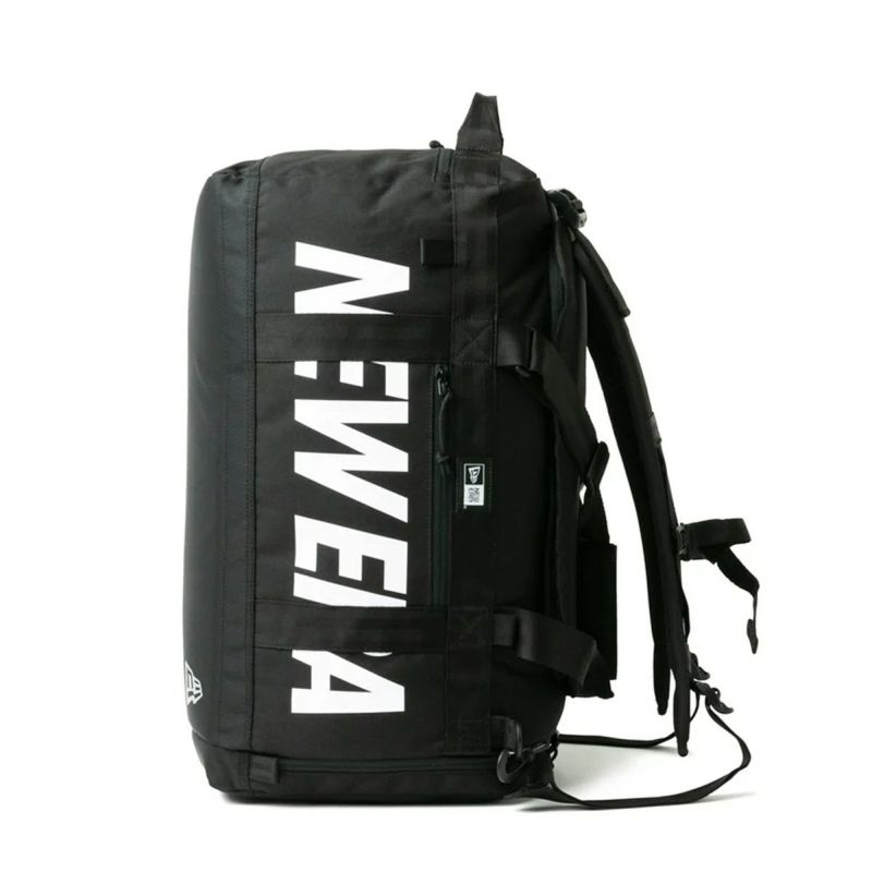ニューエラNEWERAアウトドアカジュアル鞄バッグボストンバッグスポーツバッグクラブダッフルバッグ50L2ウェイプリントロゴブラック14521343メンズレディースユニセックス26SP春夏