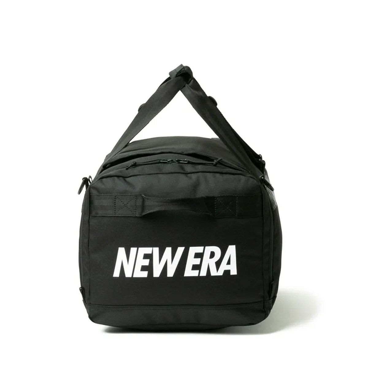 ニューエラNEWERAアウトドアカジュアル鞄バッグボストンバッグスポーツバッグクラブダッフルバッグ50L2ウェイプリントロゴブラック14521343メンズレディースユニセックス26SP春夏