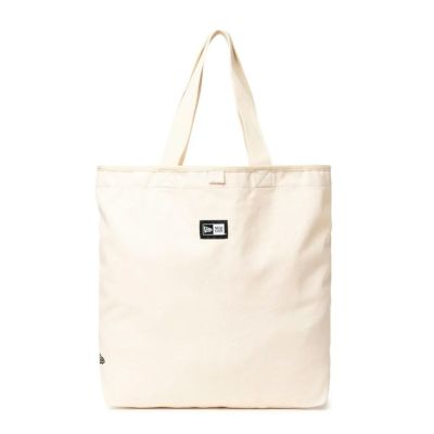 ニューエラNEWERAアウトドアカジュアル鞄バッグトートバッグライトトートバッグ14Lボックスロゴアイボリー1452135126SP春夏