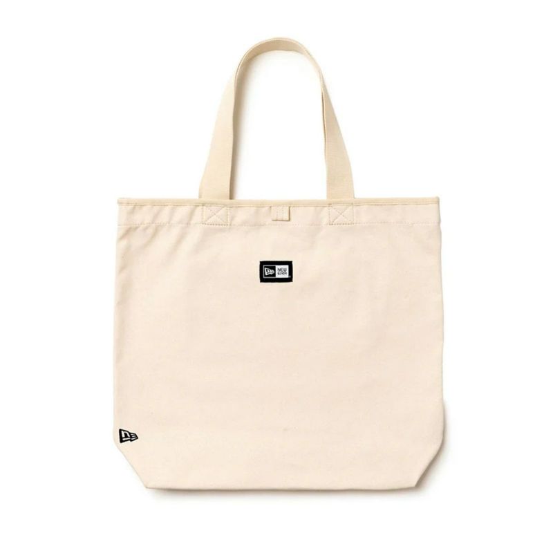 ニューエラNEWERAアウトドアカジュアル鞄バッグトートバッグライトトートバッグ14Lボックスロゴアイボリー1452135126SP春夏