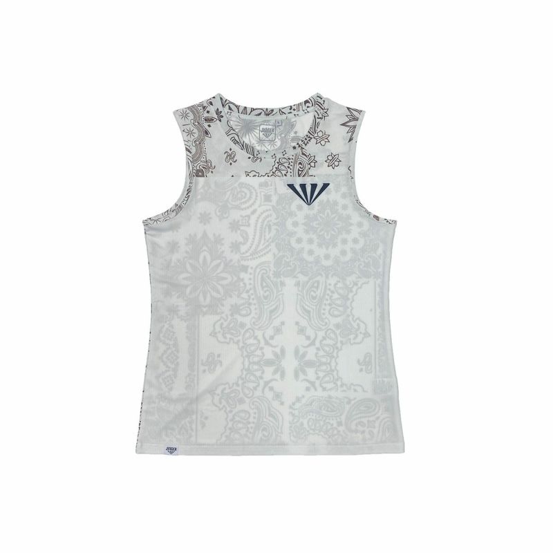 ジンガーJINGERランニングウェアノースリーブタンクトップウィメンズノースリーブシャツJF-6028-WHTレディース女性25HO秋冬