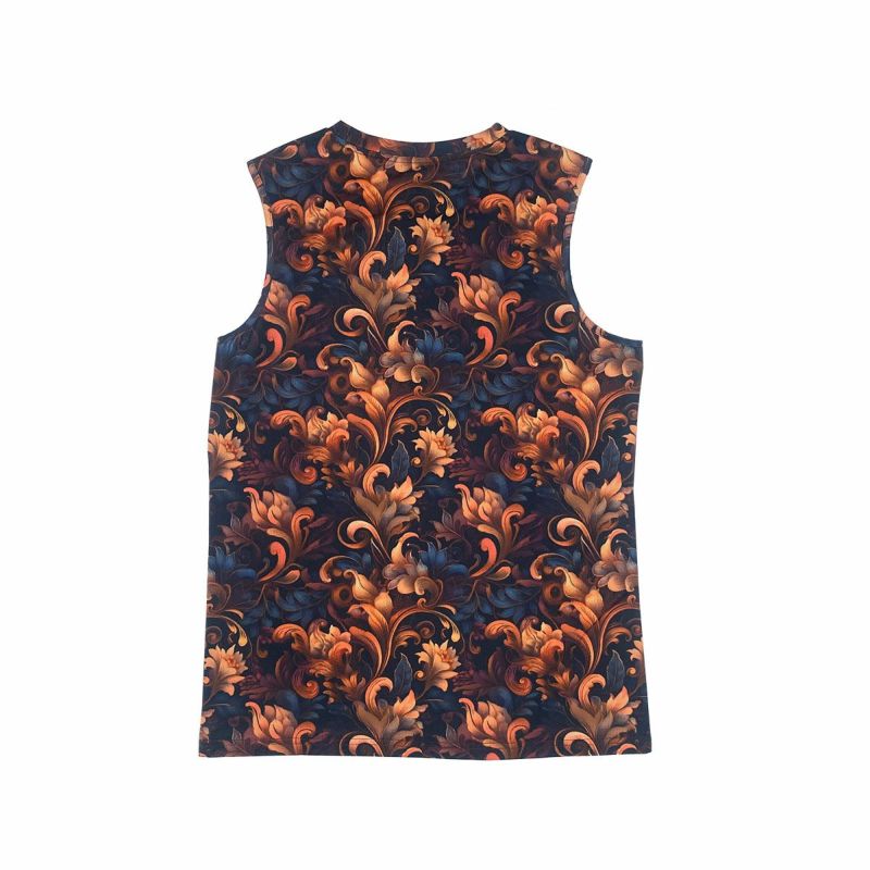 ジンガーJINGERランニングウェアノースリーブタンクトップノースリーブシャツJM-6029-BRNメンズ男性25HO秋冬