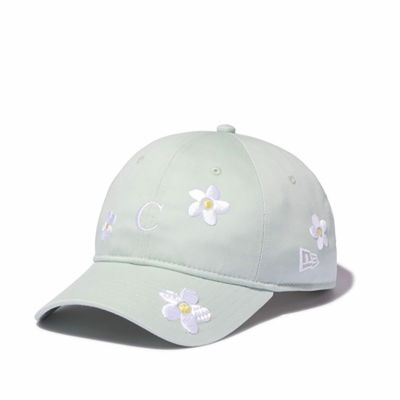 ニューエラNEWERAアウトドアカジュアル帽子キャップCALNAMURFW259TWENTYFLOWEREMBROIDERYFMINT14875646レディース女性25FA秋冬