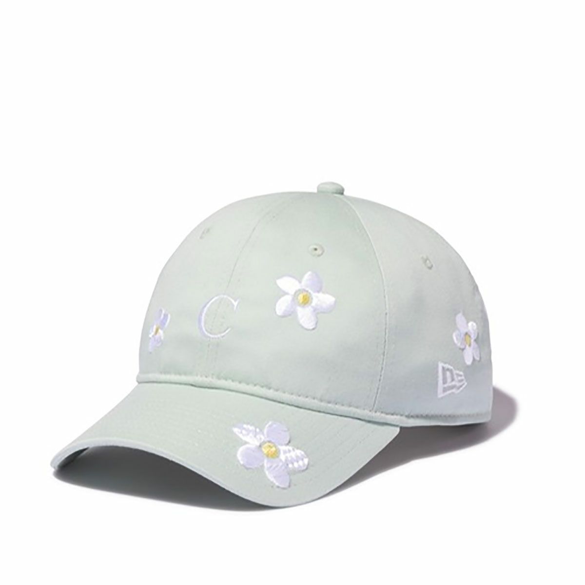 ニューエラNEWERAアウトドアカジュアル帽子キャップCALNAMURFW259TWENTYFLOWEREMBROIDERYFMINT14875646レディース女性25FA秋冬