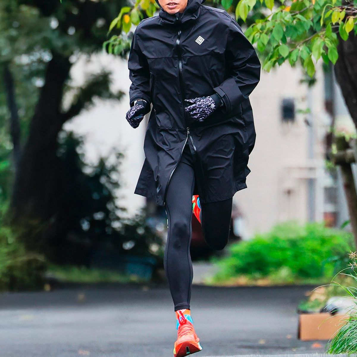 エルドレッソ ELDORESO Long Wind Shield ランニング ジャケット