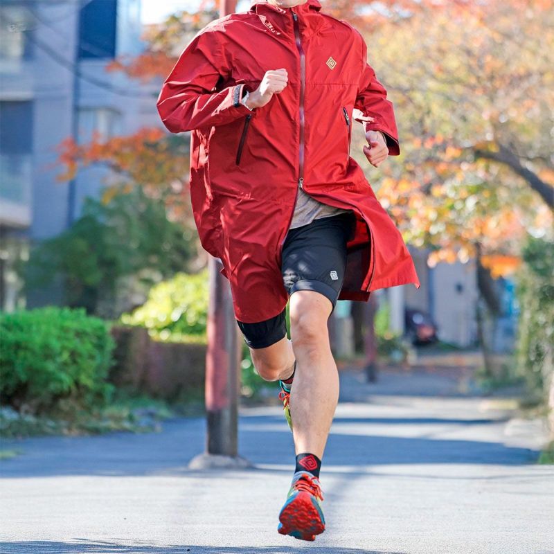 エルドレッソ ELDORESO Long Wind Shield ランニング ジャケット