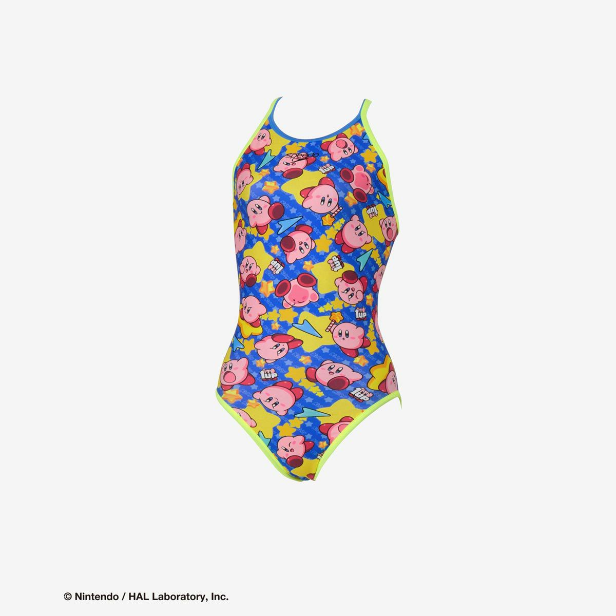 スピードSPEEDOスイムフィットネス競泳水着カービィスーパースターターンズスーツSTW02601-BLレディース女性26S1