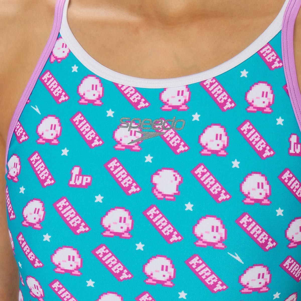 スピードSPEEDOスイムフィットネス競泳水着カービィ1アップクラシックターンズスーツSTW02603-TQレディース女性26S1