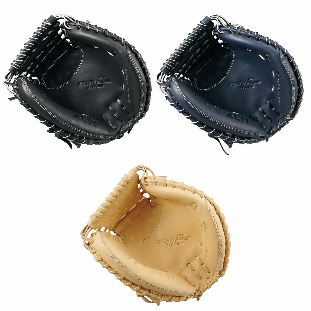 ゼットZETTベースボール野球ソフトボールグラブミットグローブ軟式軟式キャッチャーミットゼロワンステージ捕手用BJC712612ジュニアキッズ子ども男の子女の子26SP春夏