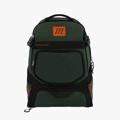 マルーチマルッチmarucciベースボール野球ソフトボール鞄バッグリュックサックバックパックデイパックバット4本収納可能バットパックMBRNGRBP-GRBKメンズレディースユニセックス26SP春夏