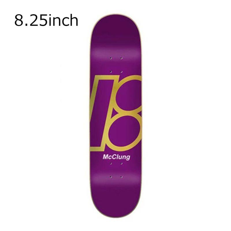 プランビーPLANBスケボースケートボードデッキ板TEAMFOILTMC8.25PBDE0021B024