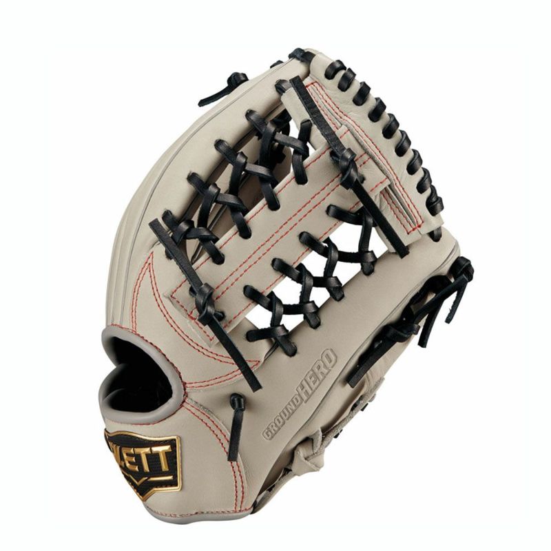 ゼットZETTベースボール野球ソフトボールグラブミットグローブ軟式グランドヒーローオールラウンド用MサイズBJG762640ジュニアキッズ子ども男の子女の子26SP春夏