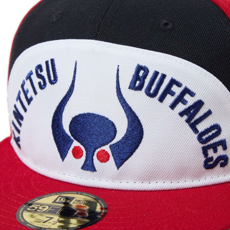 ニューエラNEWERAアウトドアカジュアル帽子キャップ59FIFTYソフトバックラム近鉄バファローズTAROOKAMOTO1978マルチカラー14683816メンズレディースユニセックス25FA秋冬