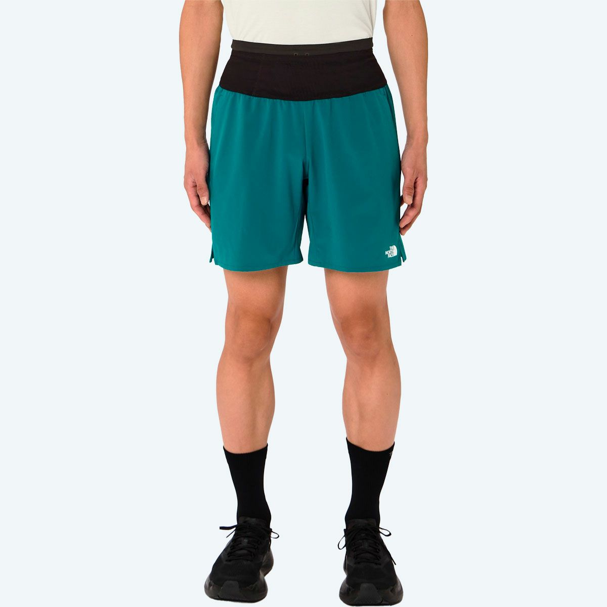 ザ・ノース・フェイスTHENORTHFACEランニングトレーニングウェアボトムスショートハーフパンツ短パンエンデュリスレーシングショーツNB72480-DLメンズ男性26SS春夏