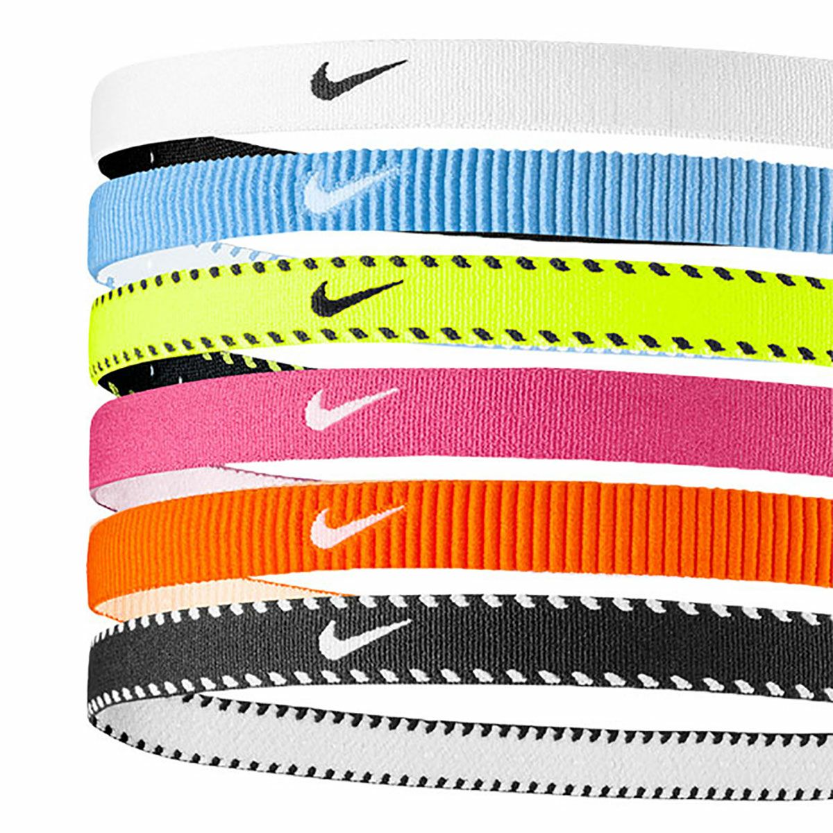 ナイキNIKEジムフィットネスヨガフレックスクラシックヘッドバンド6本パックBN2003-70226SP春夏