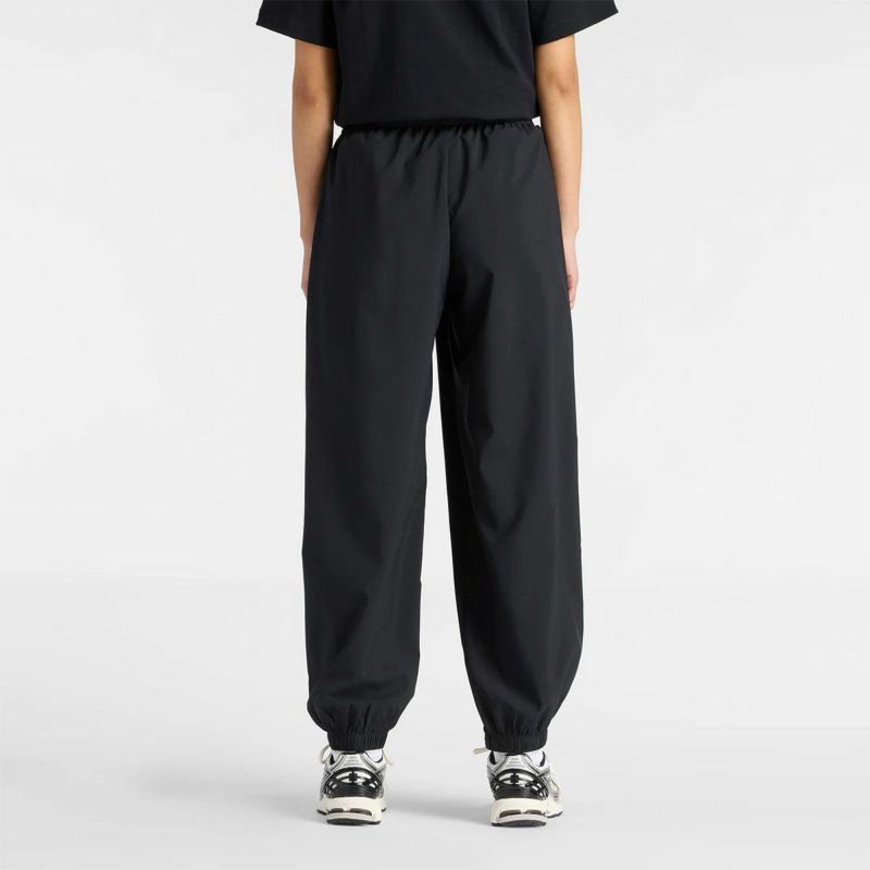 ニューバランスNewBalanceジムフィットネスヨガウェアボトムスロングパンツ長ズボンスポーツウーブンパンツアジアンフィットWB61I2WG-BKレディース女性26SP春夏