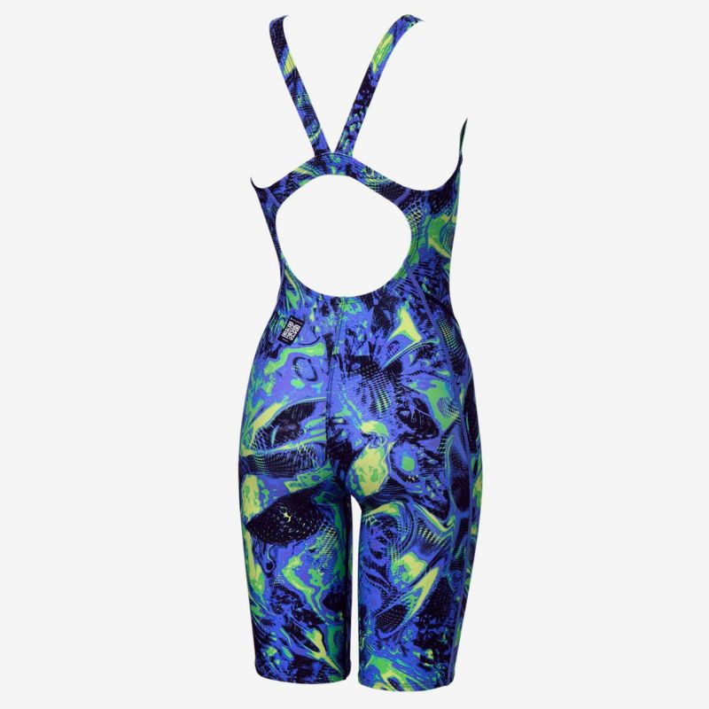 スピードSPEEDOスイムフィットネス競泳水着フレックスシグマニューオープンバックニースキン2SCW12606F-BLレディース女性26S1