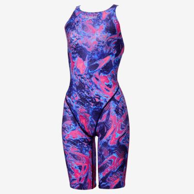 スピードSPEEDOスイムフィットネス競泳水着フレックスシグマニューオープンバックニースキン2SCW12606F-PNレディース女性26S1