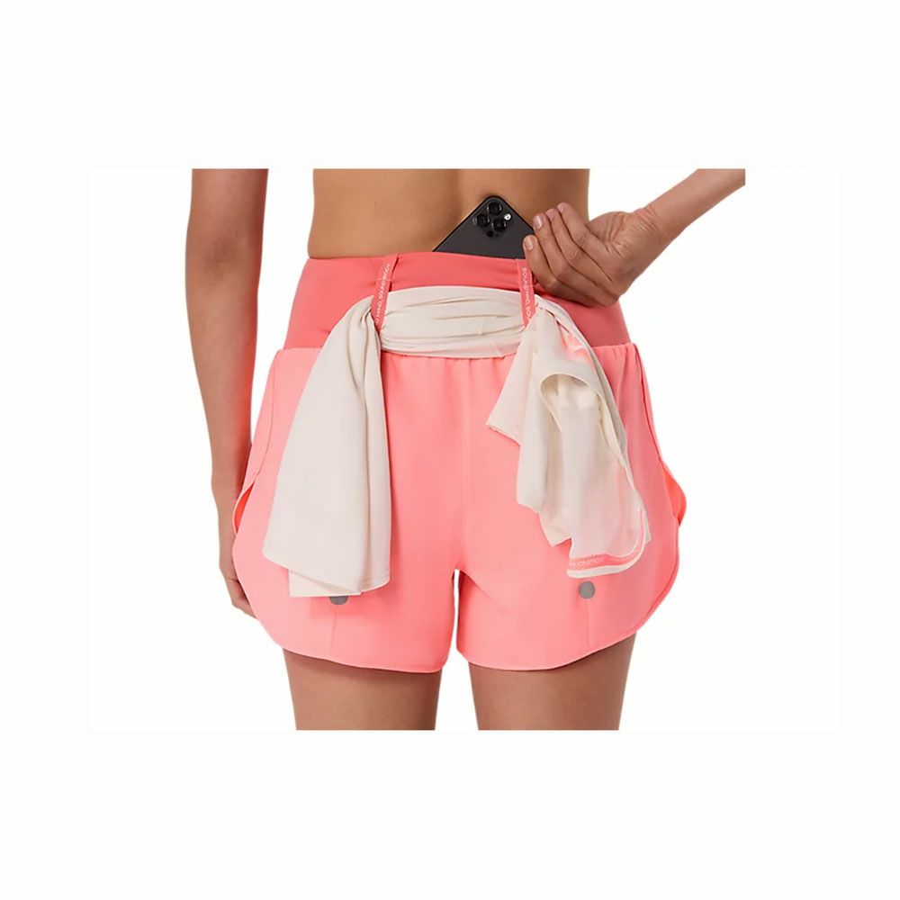 アシックスasicsランニングウェアボトムスショートハーフパンツ短パンウイメンズROAD3.5インチショーツ2012C965レディース女性26SP春夏