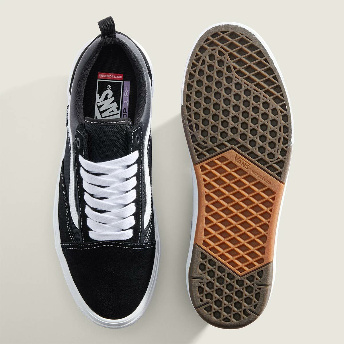 バンズVANSスケボースケートボードスケシュースニーカーシューズ靴SkateOldSkoolWafflecupVN000EB7BA2メンズ男性26SP春夏