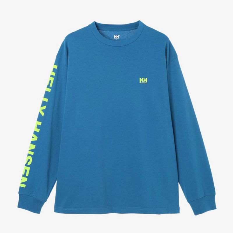 ヘリーハンセンHELLYHANSアウトドアカジュアルウェア長袖シャツロングスリーブレターティーL/SLETTERTEEHE32638-NBメンズレディースユニセックス26SP春夏