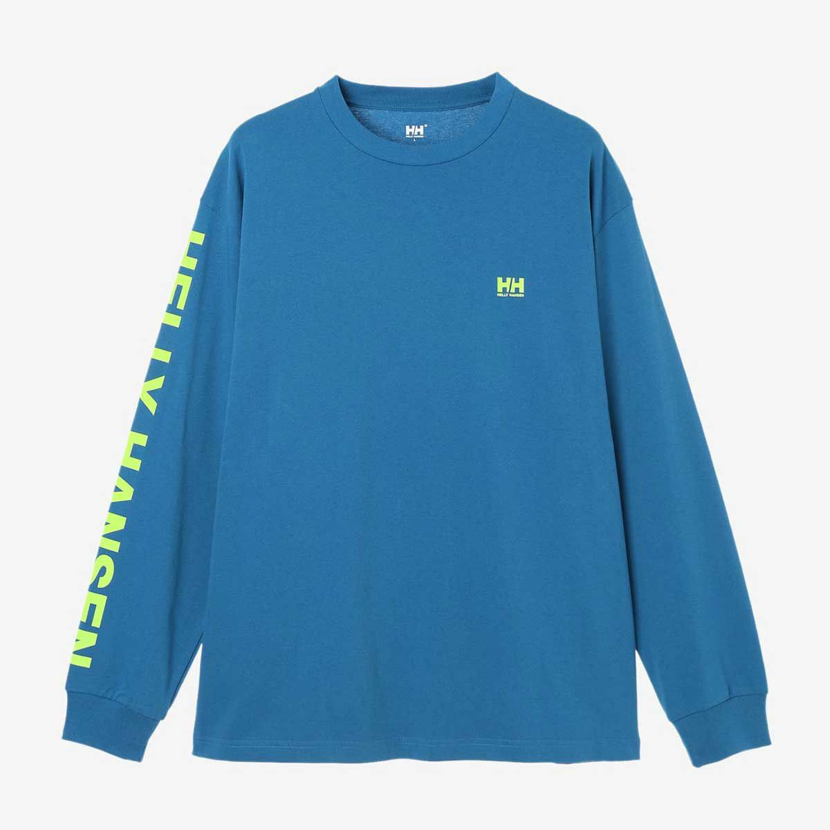 HEIN ウエア　L ヘリーハンセン HELLY HANS ユニセックス ロングスリーブレターティー