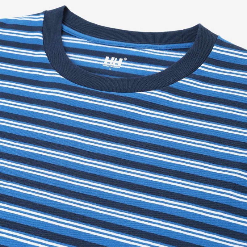 ヘリーハンセンHELLYHANSアウトドアカジュアルウェア半袖TシャツショートスリーブマルチボーダーティーMULTIBDTEEHE62641-Yメンズレディースユニセックス26SP春夏