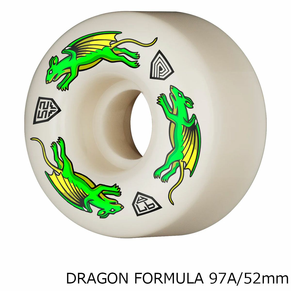 パウエルペラルタPOWELLPERALTAスケボースケートボードウィールDRAGONNANORAT52×34MM97A33211542