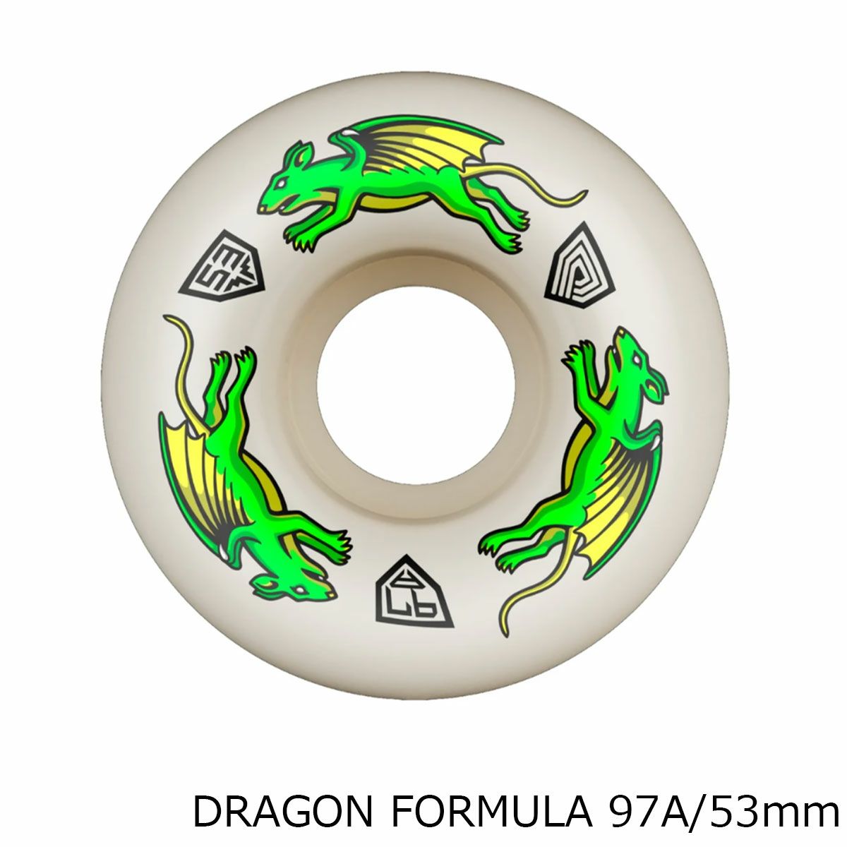 パウエルペラルタ POWELL PERALTA DRAGON NANORAT 53×34MM 97A
