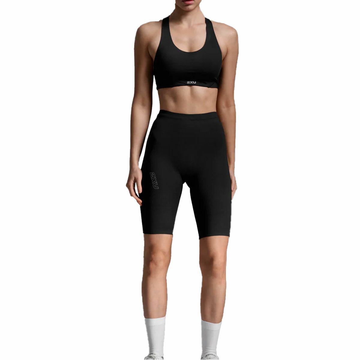 ツータイムズユー2XUランニングウェアインナーパンツウィメンズライトスピードリアクトハイライズコンプレッションショートWA7548B-BLKBRFレディース女性26SP春夏