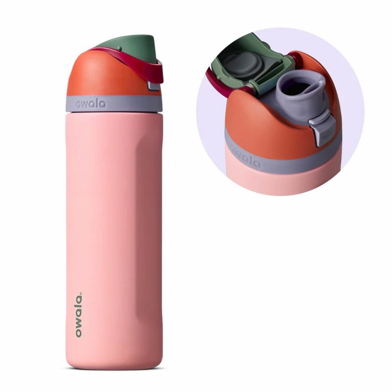 オワラOwalaアウトドアカジュアルウォーターボトルフリーシップFreeSip24ozC07937A526SP春夏