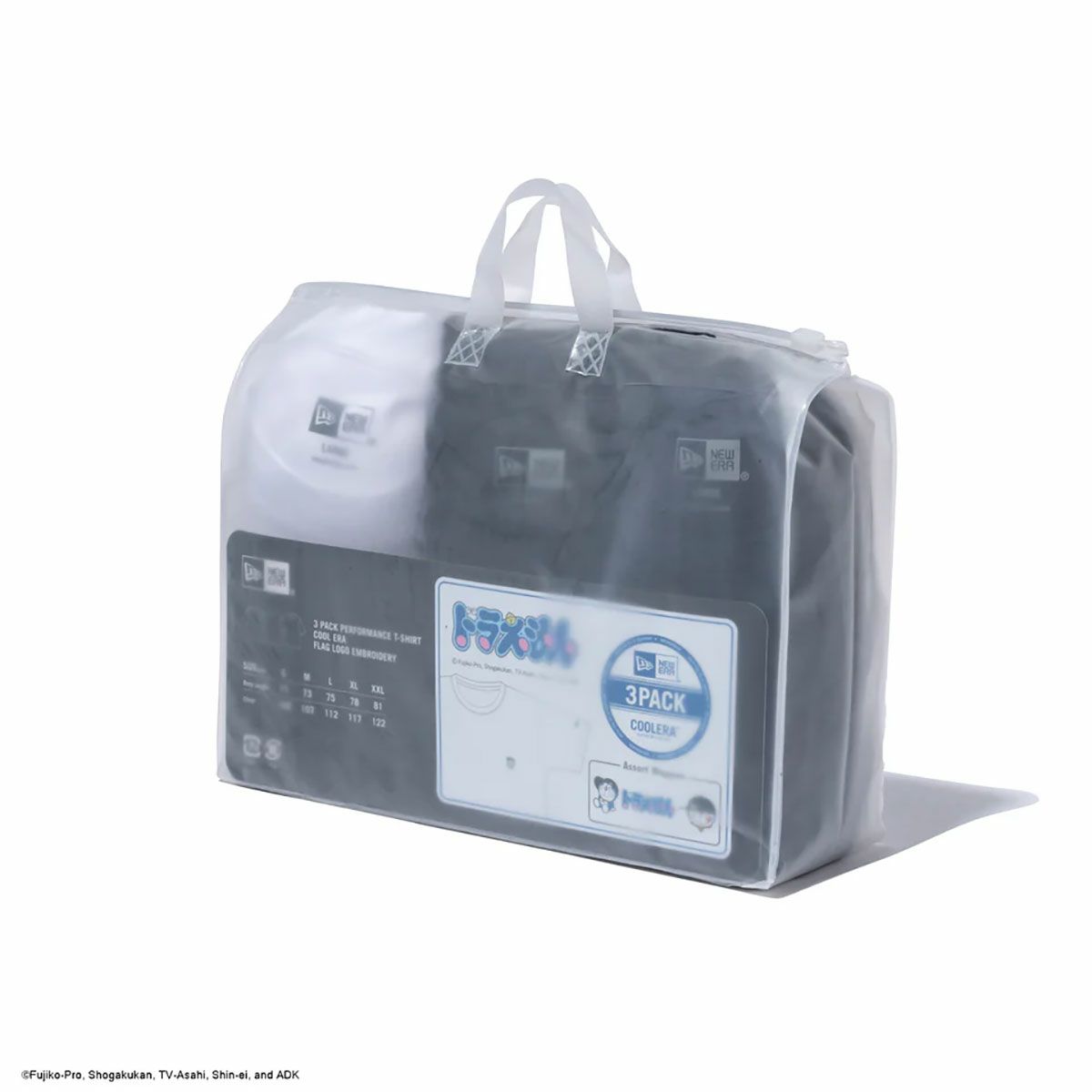 ニューエラNEWERAアウトドアカジュアルウェア半袖Tシャツ3-Pack半袖パフォーマンスTシャツドラえもん14935374メンズレディースユニセックス26SP春夏