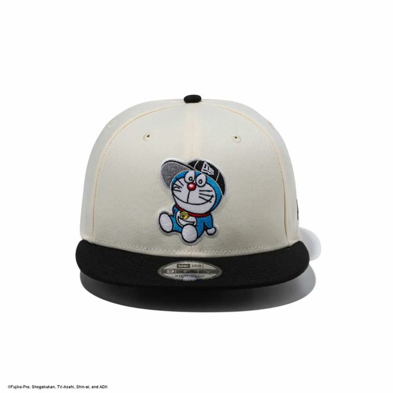 ニューエラ NEW ERA 9FIFTY ドラえもん キャップ クローム ブラック