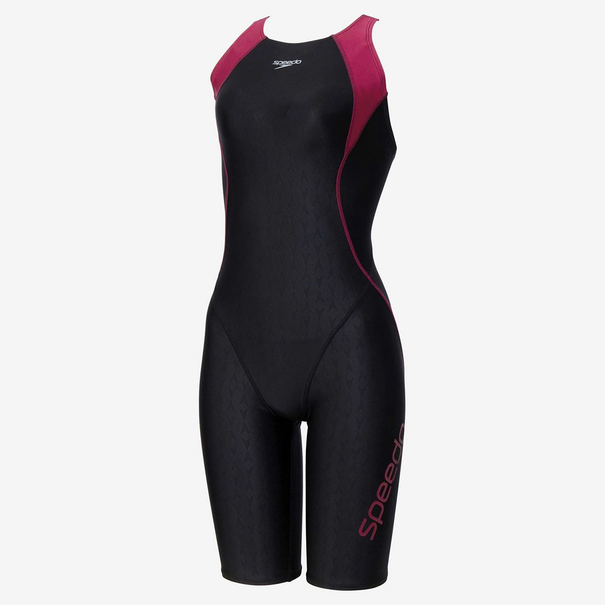 スピードSPEEDOスイムフィットネス競泳水着フレックスシグマニューコンフォートラップニースキンSFW12601-KWレディース女性26S1