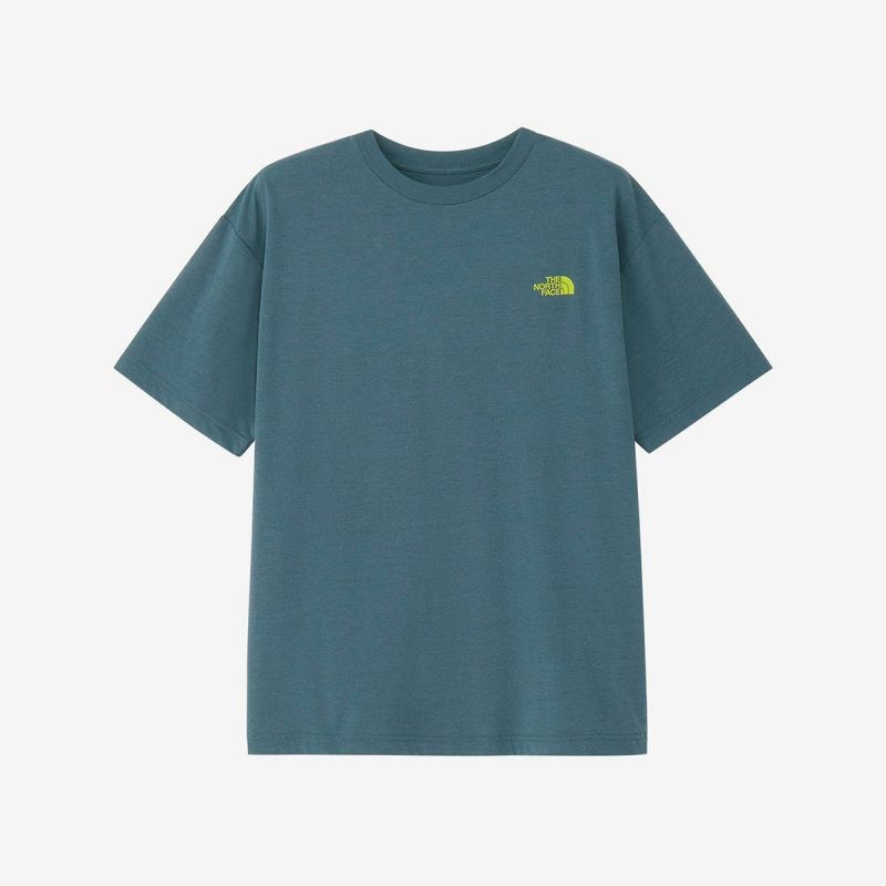 ザ・ノース・フェイスTHENORTHFACEランニングトレーニングウェア半袖TシャツショートスリーブES66ロゴワイドティーNT32597-SLメンズ男性26SS春夏