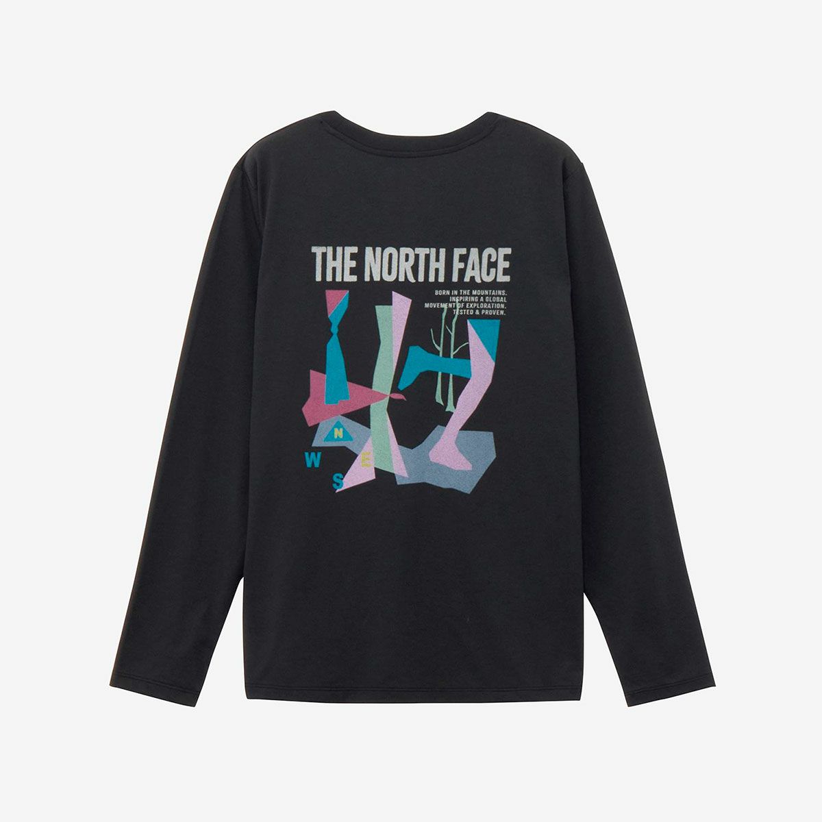 ザ・ノース・フェイスTHENORTHFACEランニングトレーニングウェア長袖TシャツロンTロングスリーブESレトロトレイルティーNTW32682-Kレディース女性26SS春夏