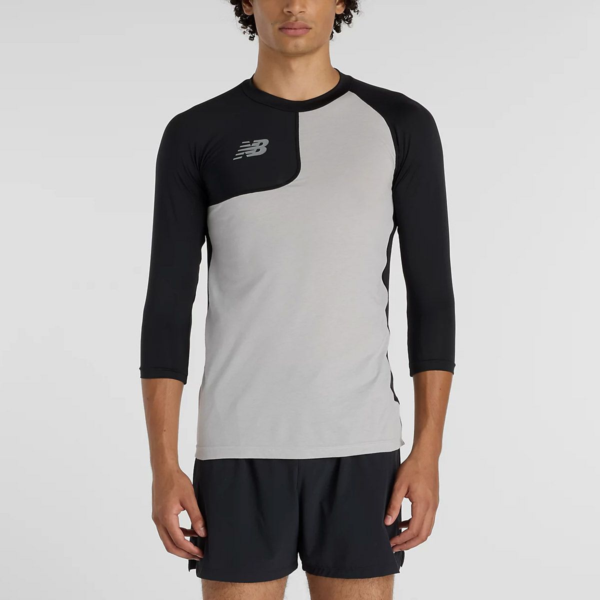 ニューバランスNewBalanceベースボール野球ソフトボールウェアインナーシャツアンダーシャツアシンメトリー七分袖（右投げ用）MT61C9OPメンズ男性26SP春夏