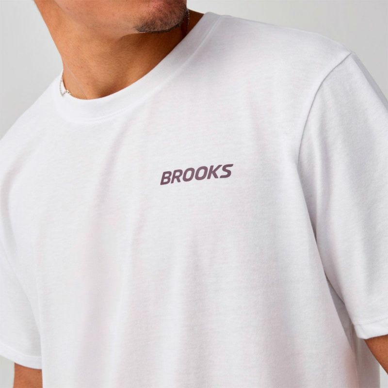 ブルックスBROOKSランニングウェア半袖TシャツGraphicShortSleeveBAM5910メンズ男性26SP春夏