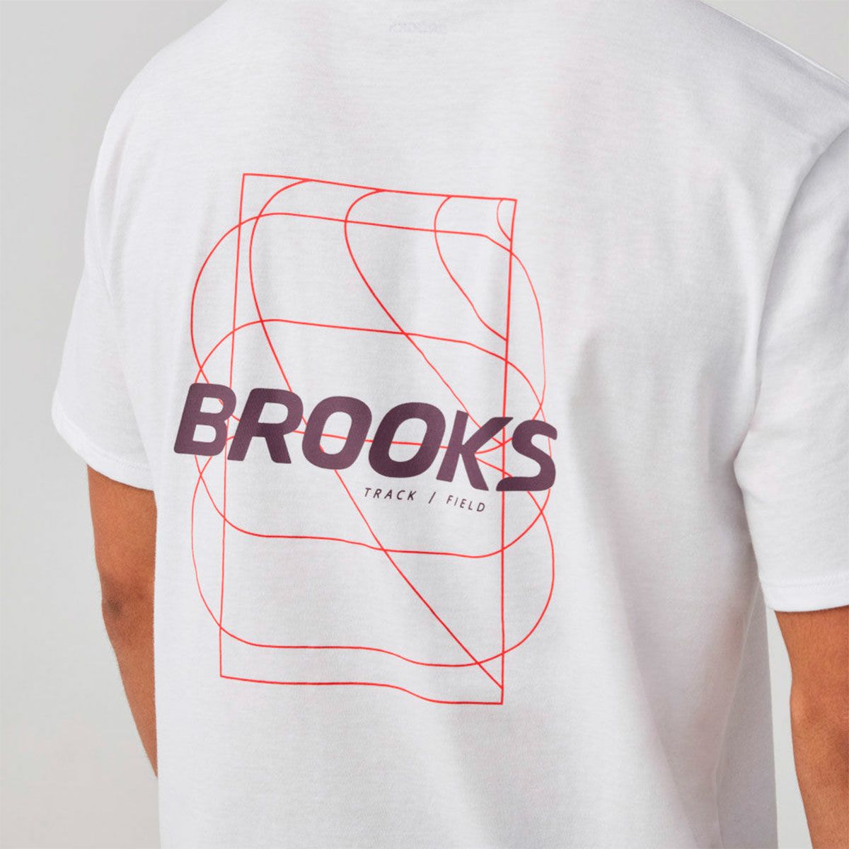 ブルックスBROOKSランニングウェア半袖TシャツGraphicShortSleeveBAM5910メンズ男性26SP春夏